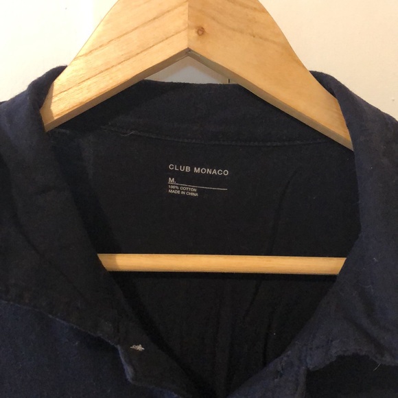 Club Monaco cotton polo tee - Picture 2 of 3